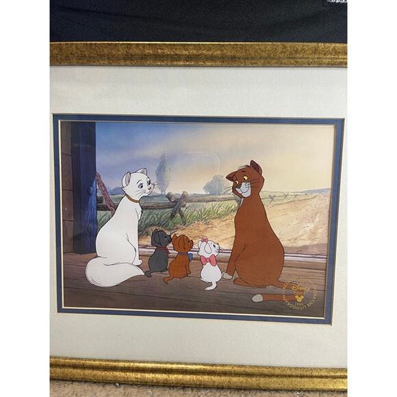 Vintage 1996 - Disney - Aristocrats Lithograph - Picture 1 of 3